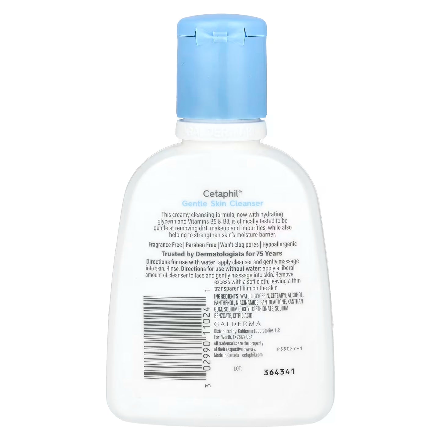 Cetaphil Face & Body Gentle Skin Cleanser - 4FL Oz (118ml)