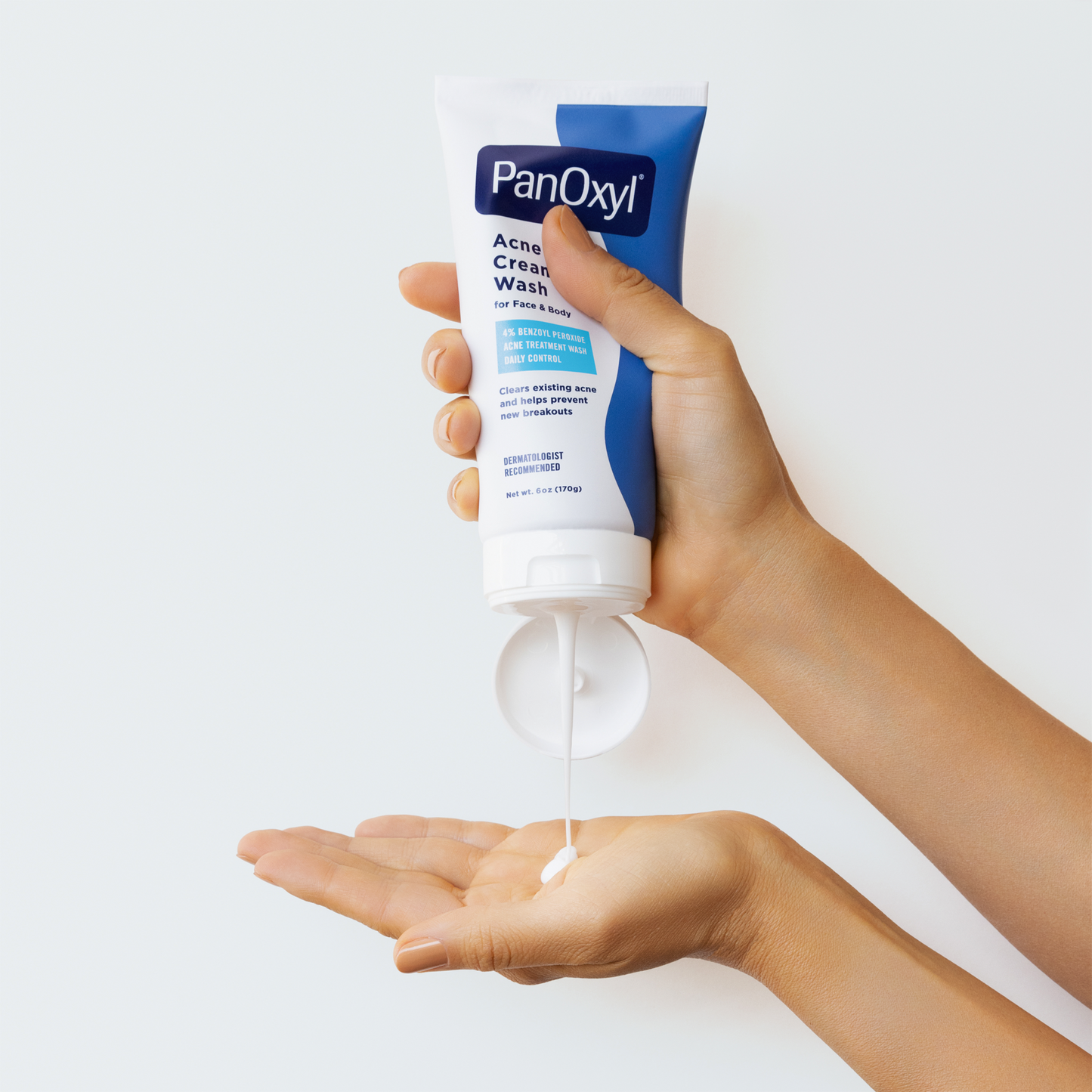PanOxyl® Acne Creamy Wash Benzoyl Peroxide 4% Daily Control 6oz | 170g