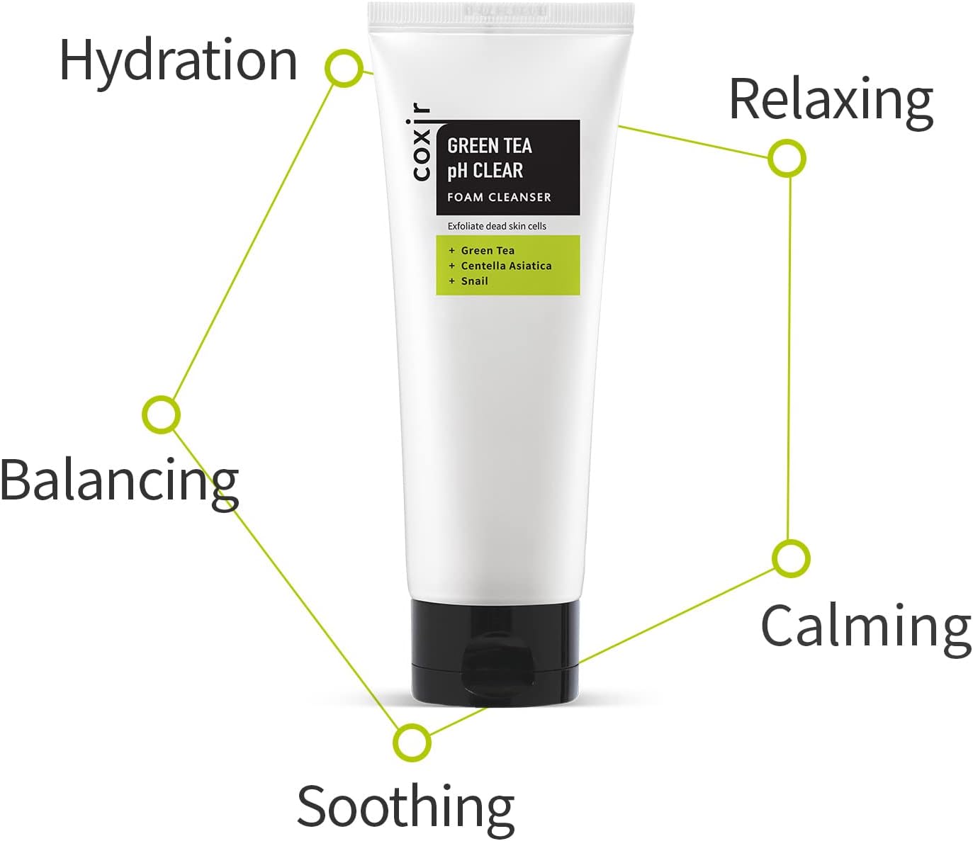 Green Tea pH Clear Foam Cleanser