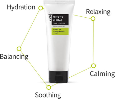 Β Green Tea pH Clear Foam Cleanser
