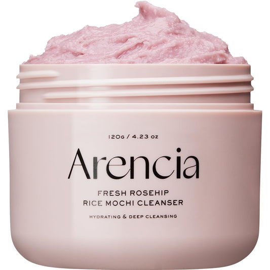 Arencia - Fresh Rosehip Rice Mochi Cleanser, 4.23oz / 120g