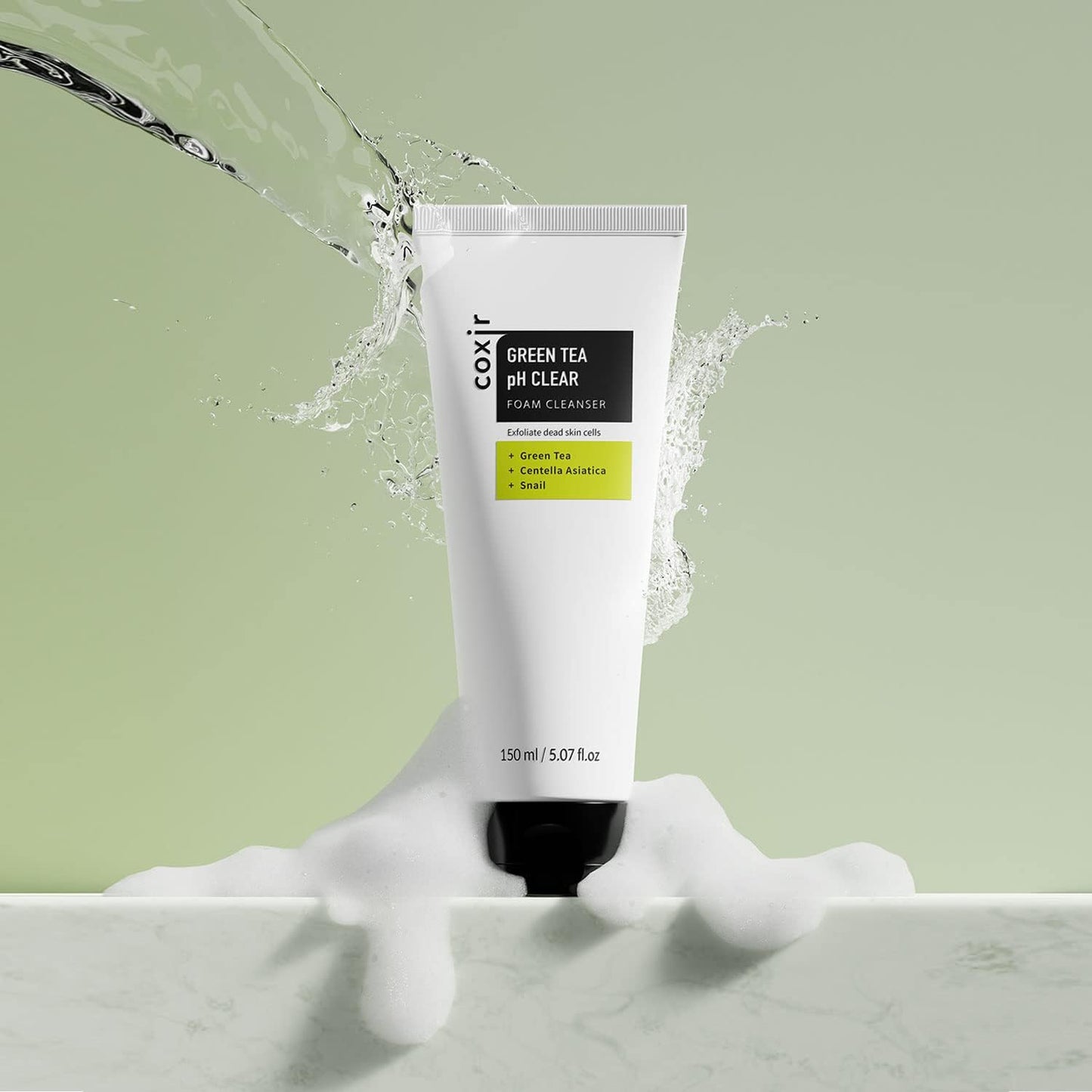 Green Tea pH Clear Foam Cleanser