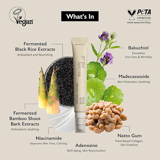 Black Rice, Bakuchiol Eye Cream