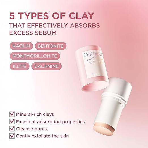 Madagascar Centella Poremizing Quick Clay Stick Mask, 27g