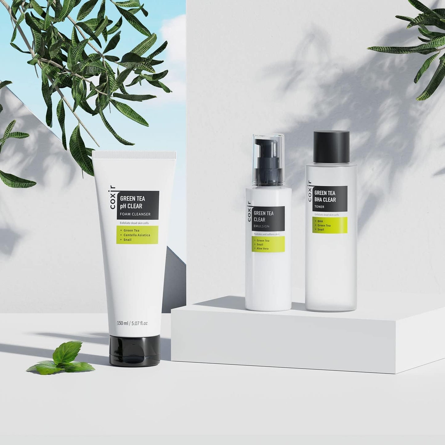 Green Tea pH Clear Foam Cleanser