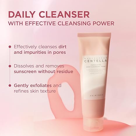 Madagascar Centella, Poremizing Deep Cleansing Foam , 6.22 fl oz (125 ml)