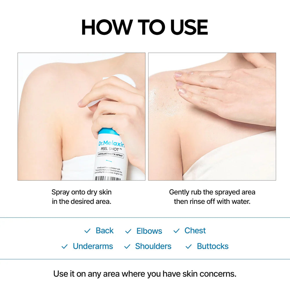 Dr.Melaxin - Peel Shot Exfoliating TX-Spray 200Ml