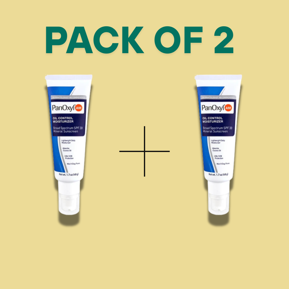 PanOxyl Oil Control Moisturizer with SPF30 - Pack of two