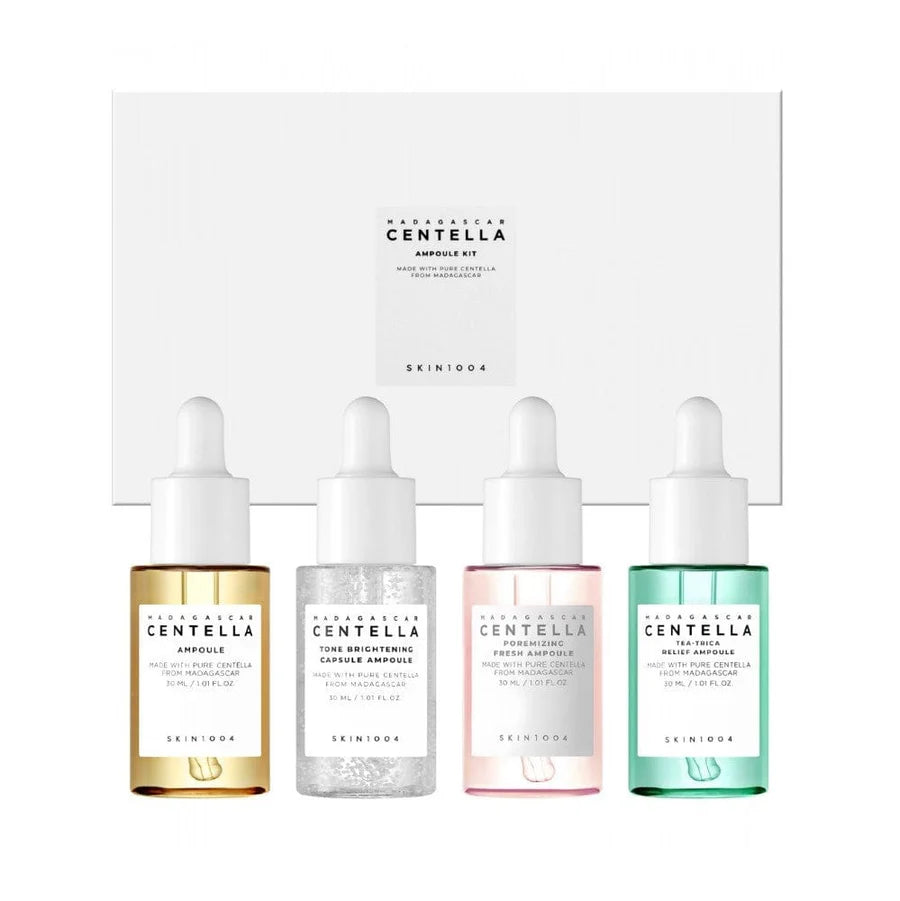 Madagascar Centella Ampoule Kit, 4 x 30 ml