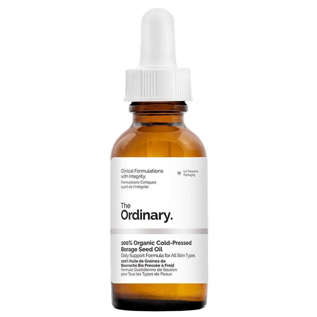 100% Organic Cold-Pressed Borage Seed Oil