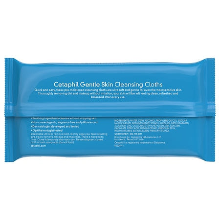 Cetaphil Gentle Skin Cleansing Cloths