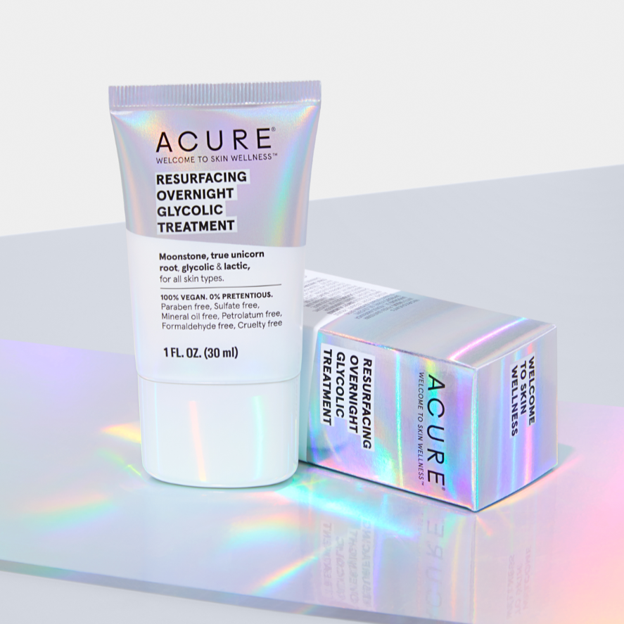 ACURE® Resurfacing Overnight Glycolic Treatment, 1 fl oz