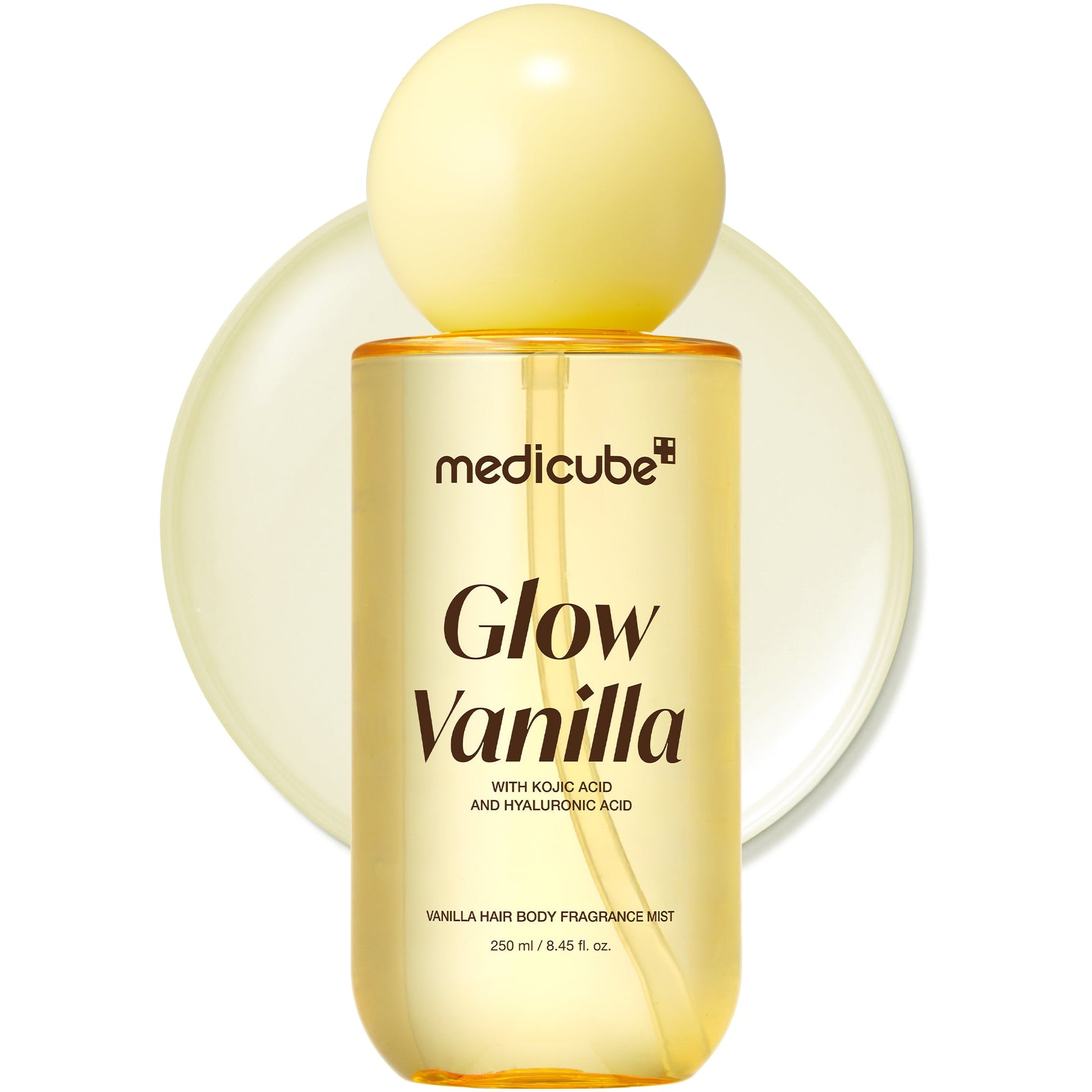 Medicube Glow Vanilla Hair & Body Fragrance Mist bottle