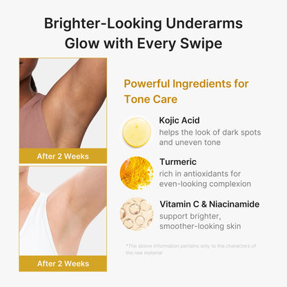 Medicube Kojic Acid Deodorant key ingredients and benefits