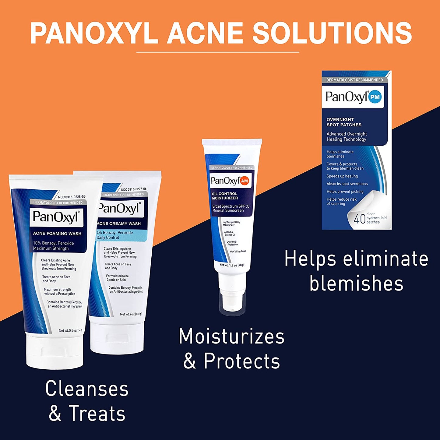 Acne Foaming Wash Benzoyl Peroxide 10% Maximum Strength 3oz