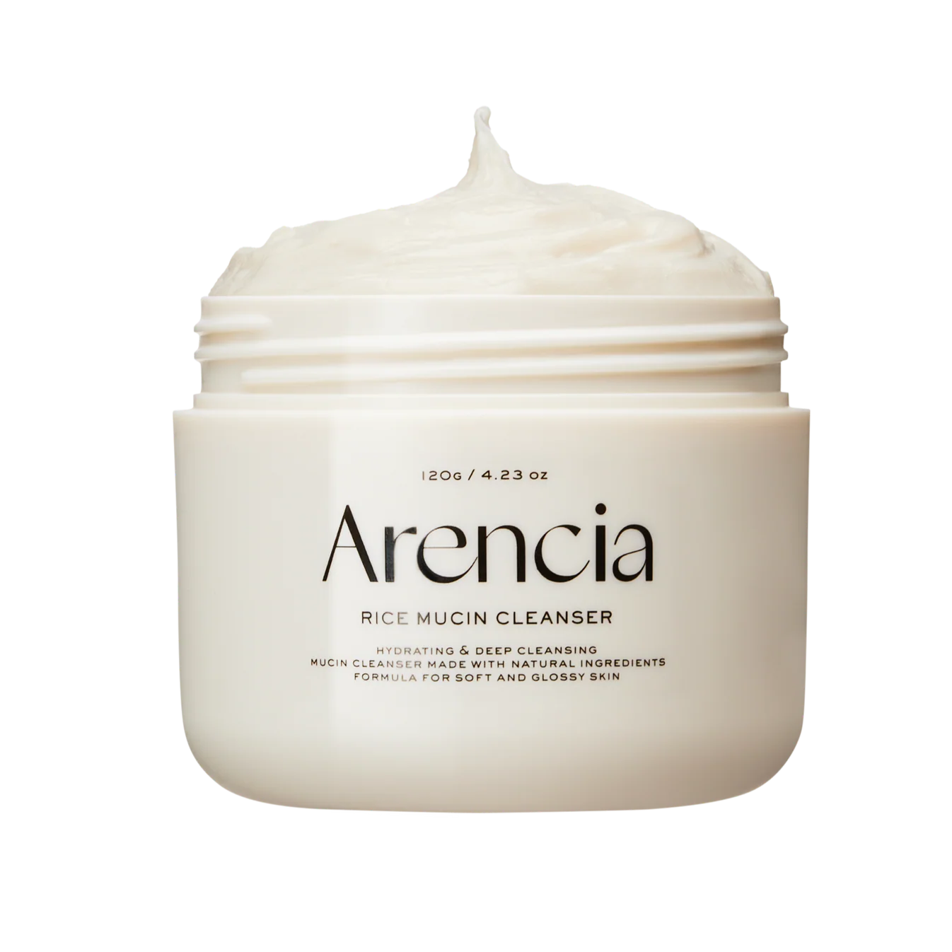 Arencia - Rice Mucin Cleanser, 4.23oz / 120g