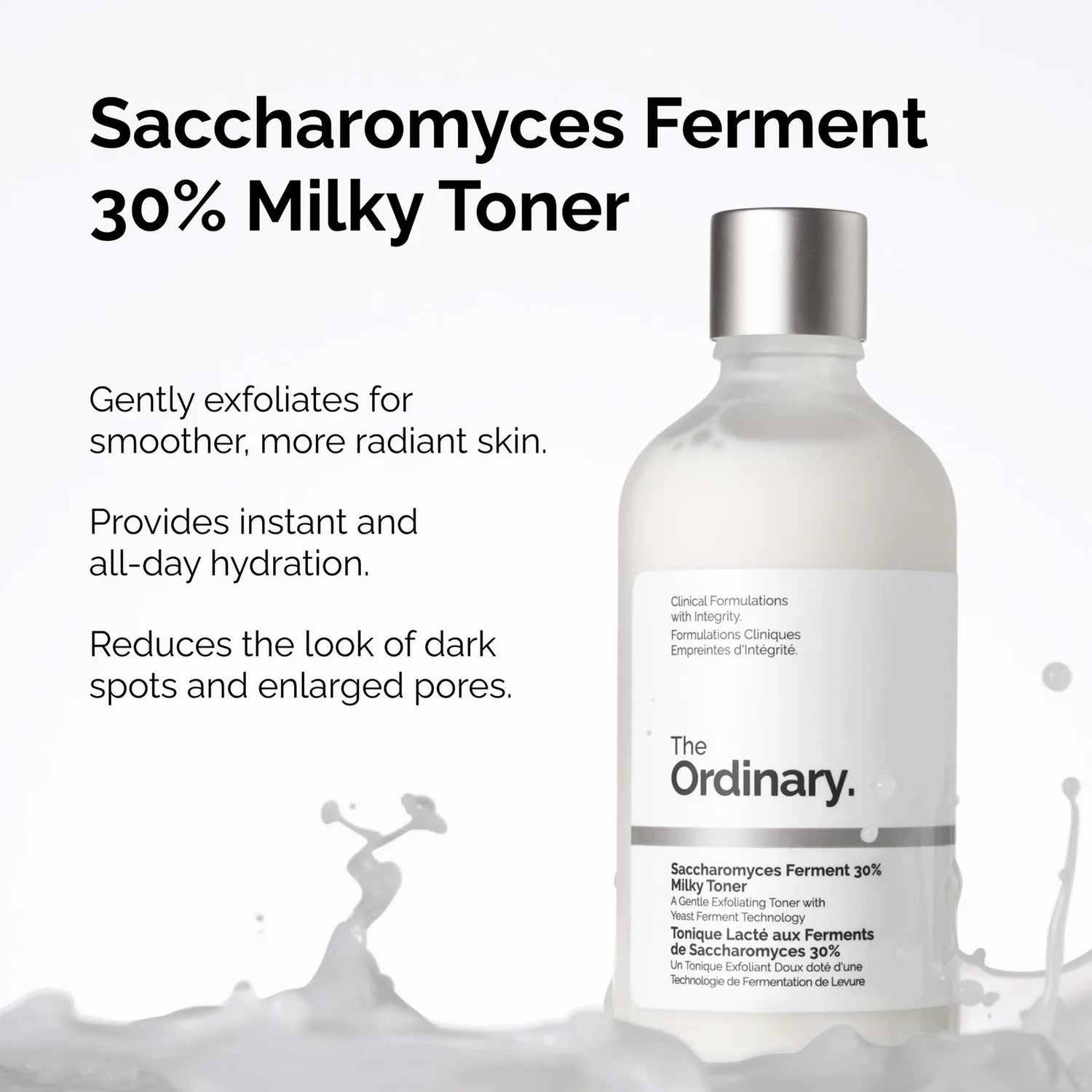 Saccharomyces Ferment 30% Milky toner 100ml