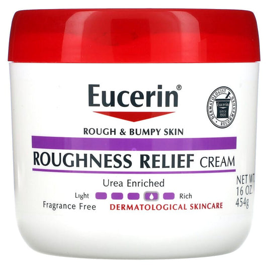 Roughness Relief Cream, Fragrance Free, 16 oz (454 g)