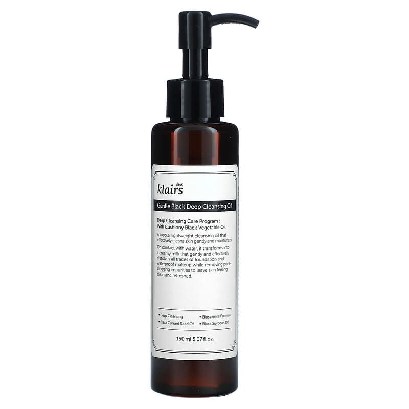 Gentle Black Deep Cleansing Oil