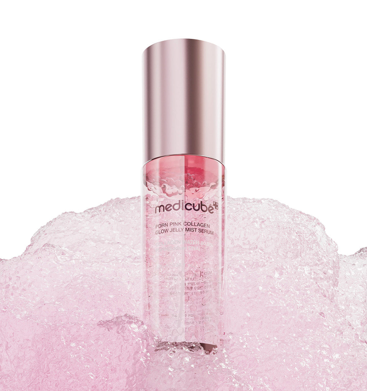 Medicube PDRN Pink Collagen Glow Jelly Mist Serum 100ml