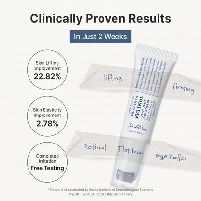 Dr. Althea Retinol Flat Iron Eye Roller texture and rollerball head detail