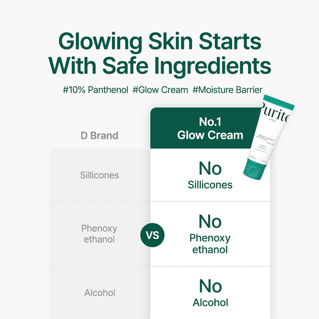 Purito SEOUL - Mighty Bamboo Panthenol Cream - 100Ml