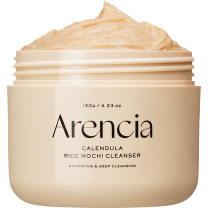 Arencia - Calendula Rice Mochi Cleanser, 4.23oz / 120g