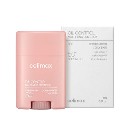 Celimax - Oil Control Mattifying Sun Stick 50SPF 19G
