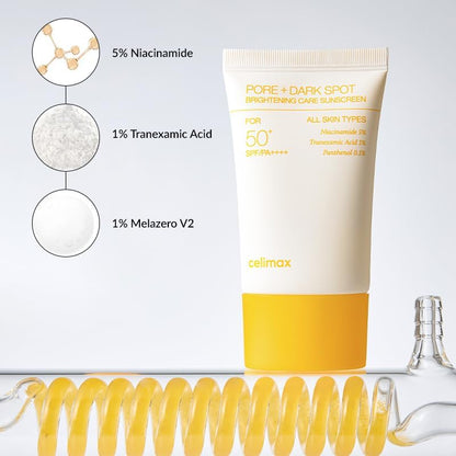 Celimax - Pore+ Dark Spot Brightening Care Sunscreen 50Ml