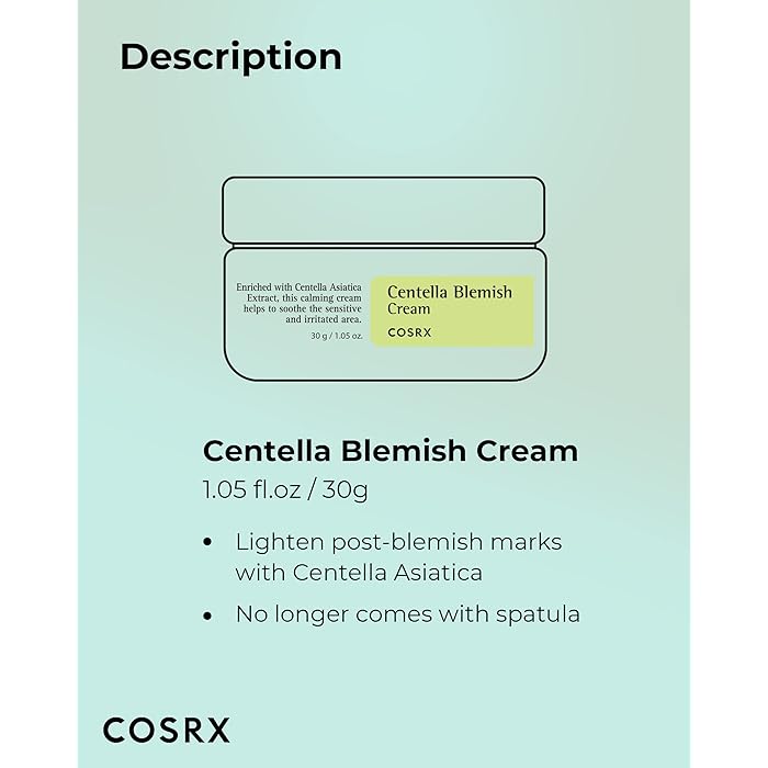 Centella Blemish Cream