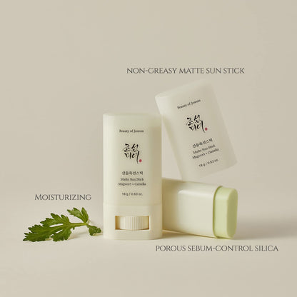 MATTE SUN STICK : MUGWORT+CAMELIA