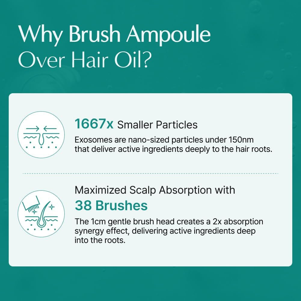 Lilyeve - Scalp Turn Cica PDRN Brush Ampoule 100Ml