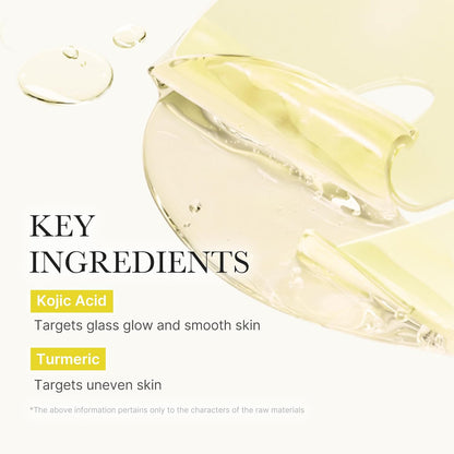 Medicube - Kojic Acid Turmeric Brightening Gel Mask Set(pack of 4) -28g/each