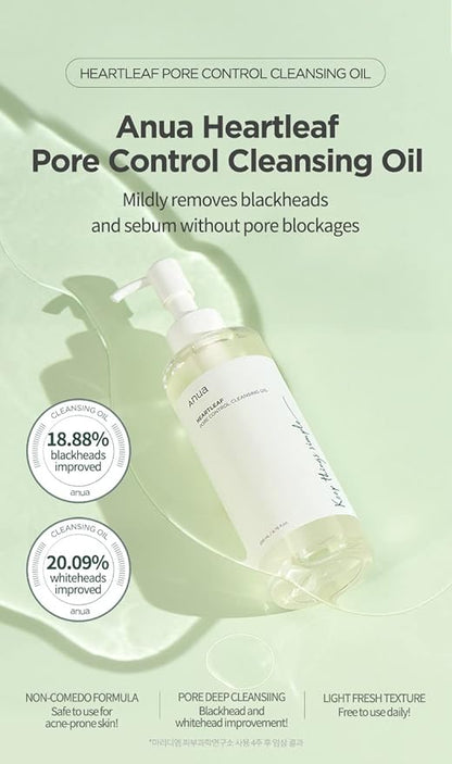 Heartleaf Pore Control Cleansing Oil