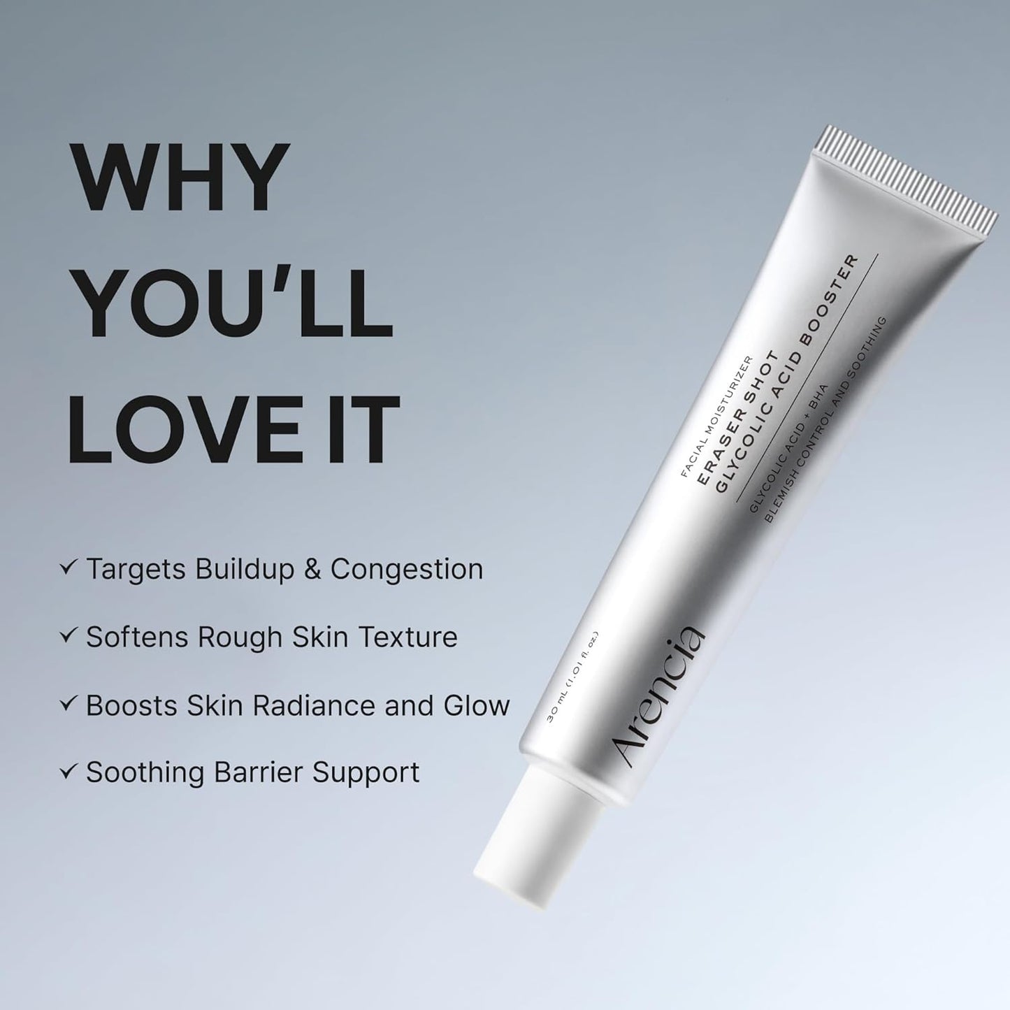 Arencia - Eraser Shot Glycolic Acid Booster - 30Ml