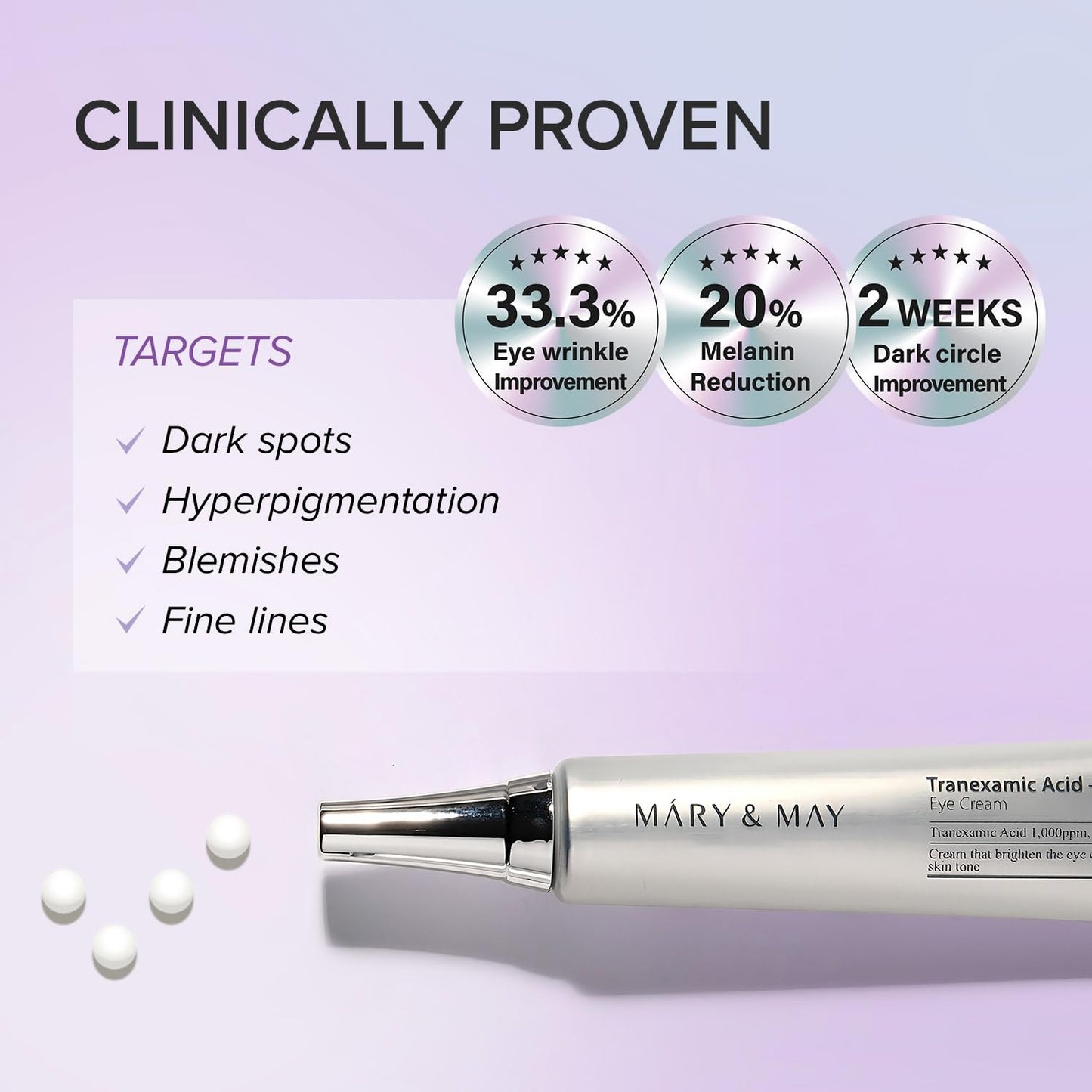 MARY&MAY Trane Gluta EYE Cream 30G