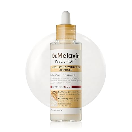 Dr.Melaxin - Peel Shot Exfoliating White Rice Ampoule - 80ml