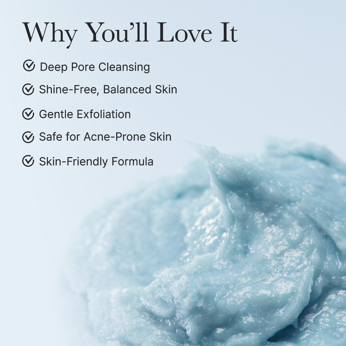 Arencia - Fresh Blue Hyssop Rice Mochi Cleanser, 4.23oz / 120g