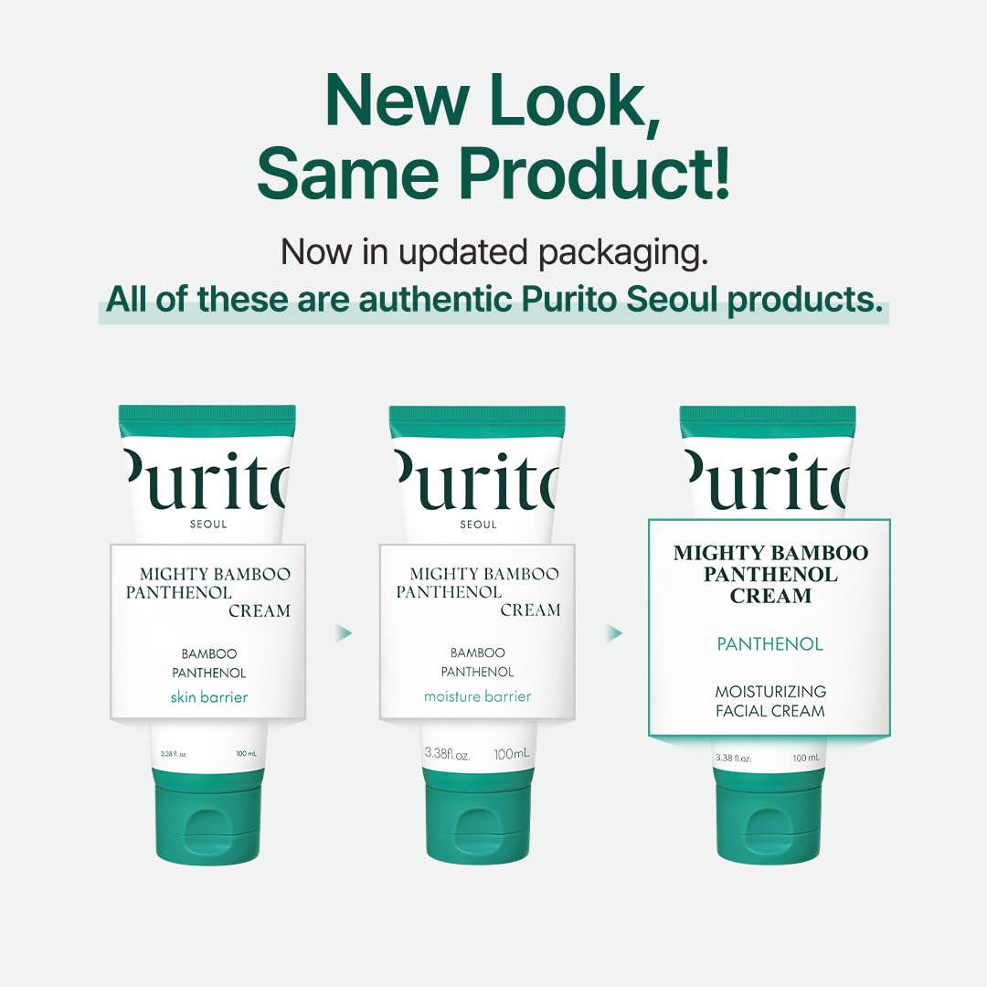Purito SEOUL - Mighty Bamboo Panthenol Cream - 100Ml