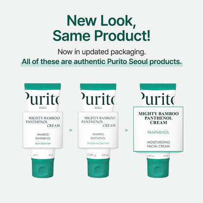 Purito SEOUL - Mighty Bamboo Panthenol Cream - 100Ml