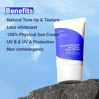 HYALURONIC ACID NATURAL SUN CREAM 50ml