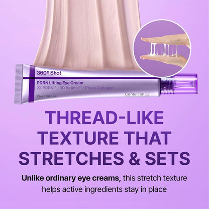 Centellian24 - 360º Shot PDRN Lifting Eye Cream - 30Ml