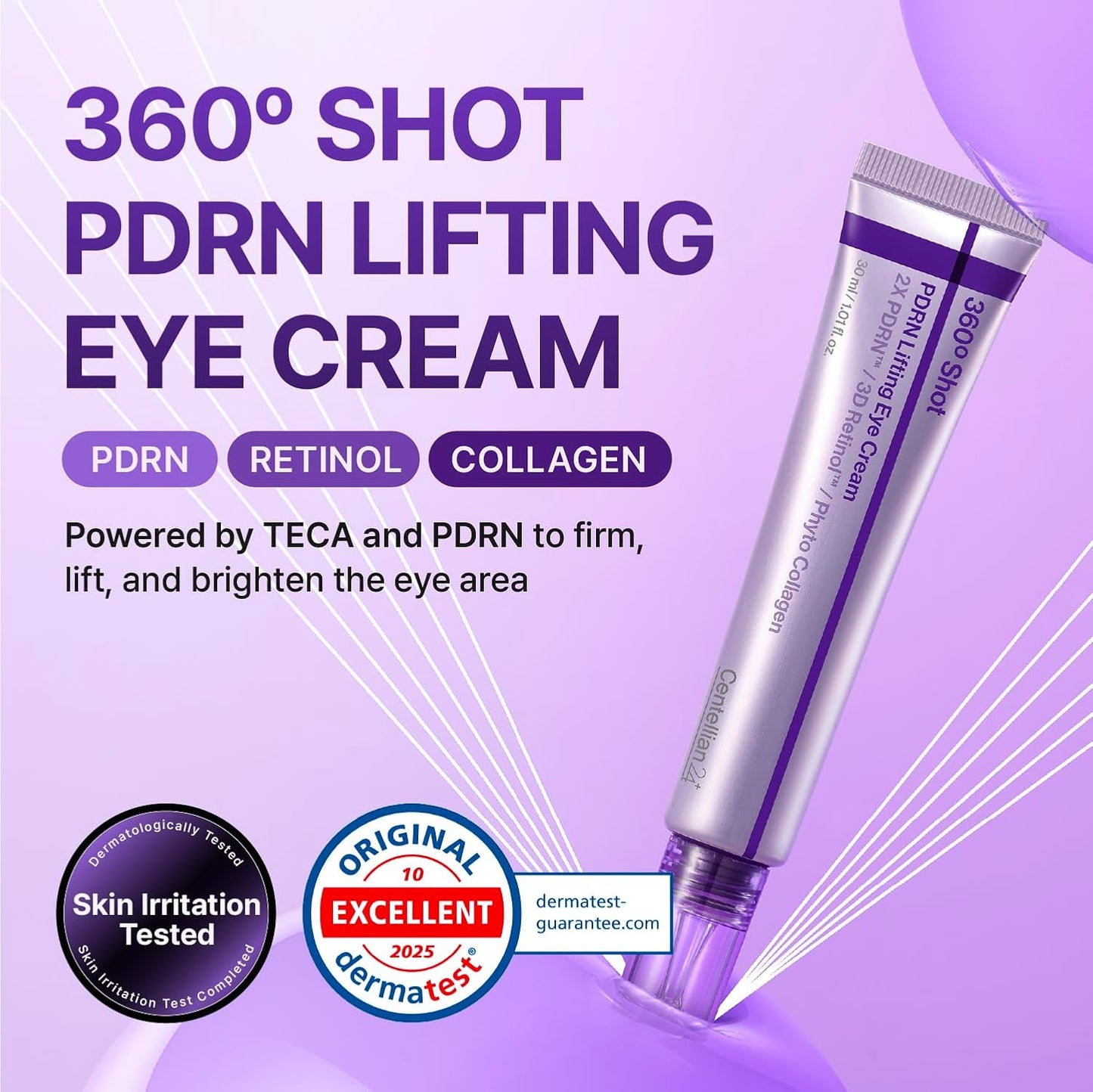 Centellian24 - 360º Shot PDRN Lifting Eye Cream - 30Ml