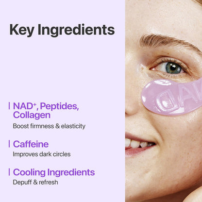 Numbuzin - No.9 NAD+ Collagen Under Eye Patches