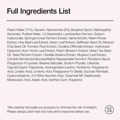 Peach 70 Niacin Serum