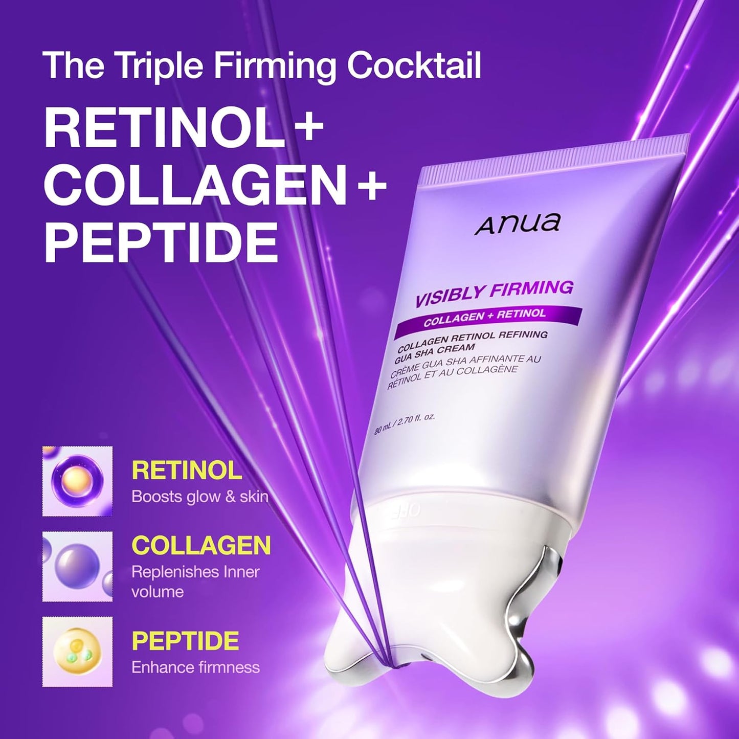 Anua - Collagen Retinol Refining Gua Sha Cream