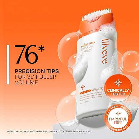 Lilyeve - Grow Turn Exosome 3D Volume Brush Shampoo 200Ml