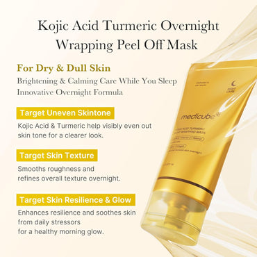 Medicube - Kojic Acid Turmeric Night Wrapping Mask 75Ml