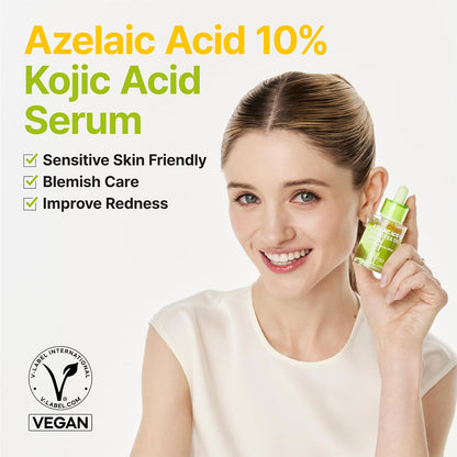 Purito SEOUL - Azelaic Acid 10 Kojic Tea Tree Serum - 30Ml