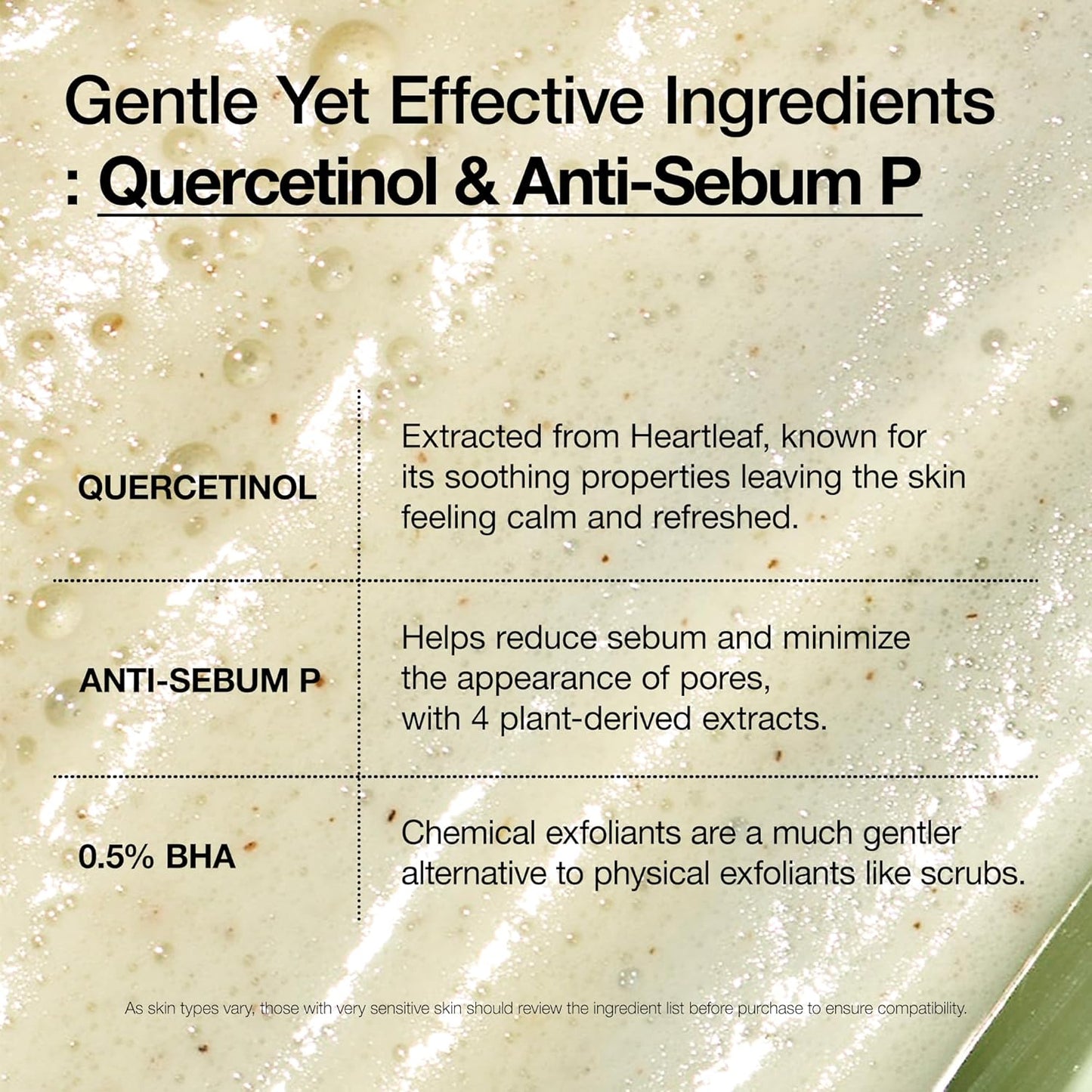 Heartleaf Quercetinol Pore Deep Cleansing Foam + BHA 150ml